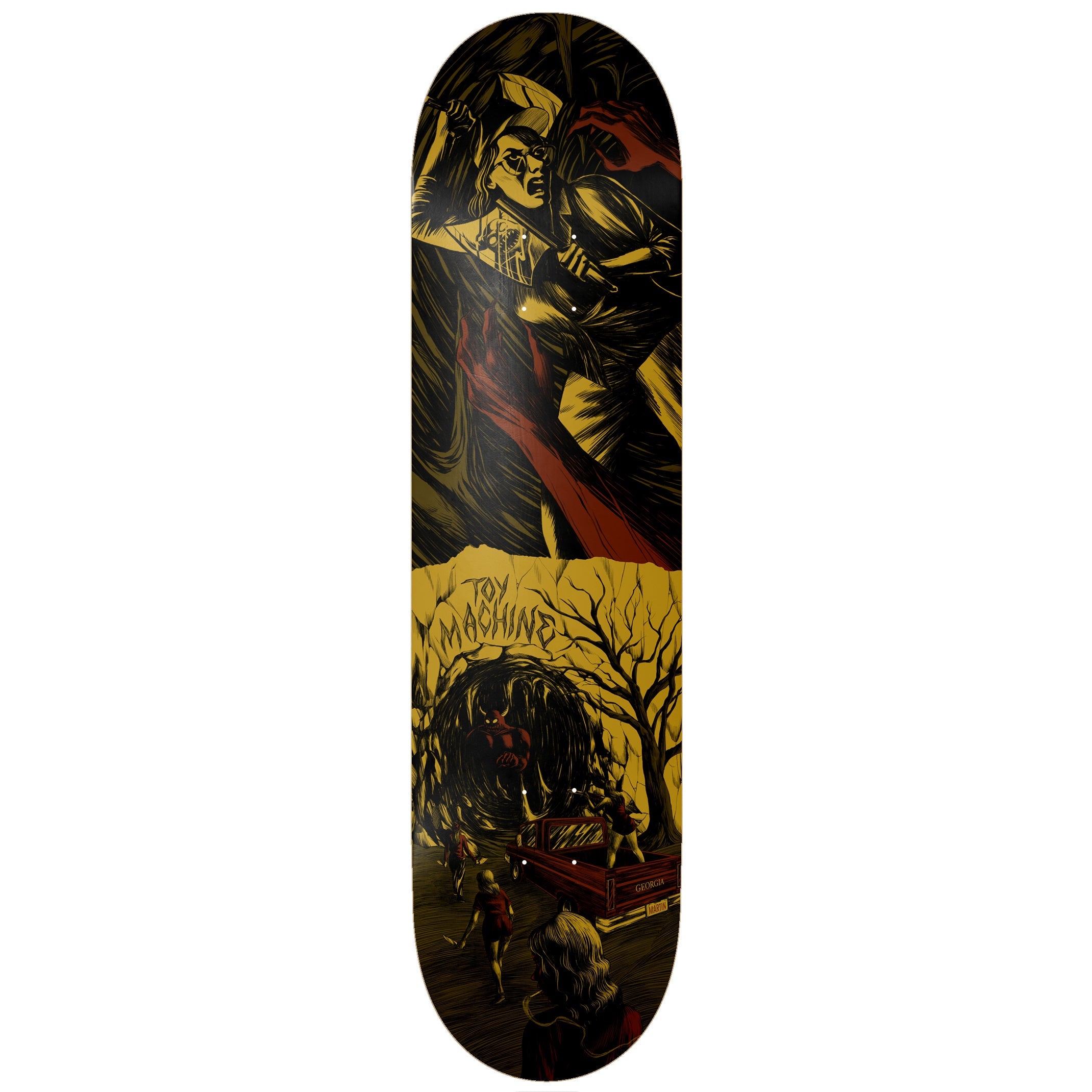 toy-machine-georgia-martin-horror-show-8-00-tavola-da-skateboard-deck image 1