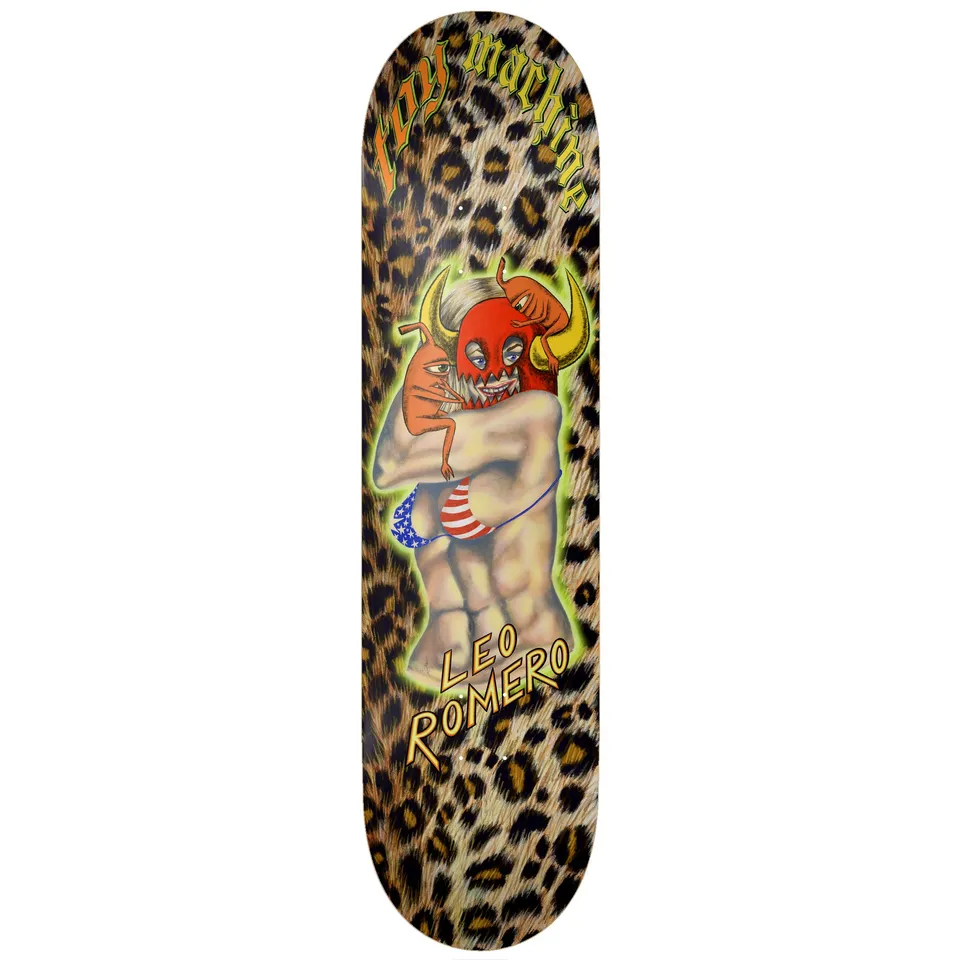 toy-machine-leo-romero-lady-danger-8-25-tavola-skateboard-deck image 1