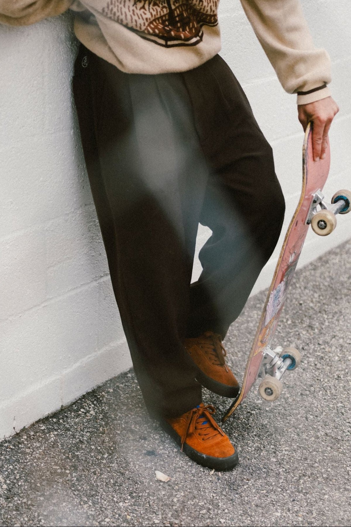 globe-melbek-scarpe-skate-caramel image 2