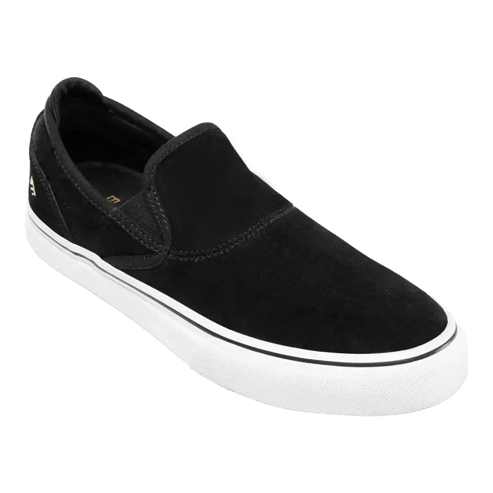 emerica-wino-g6-slip-on-scarpe-skate-black-white-gold image 4