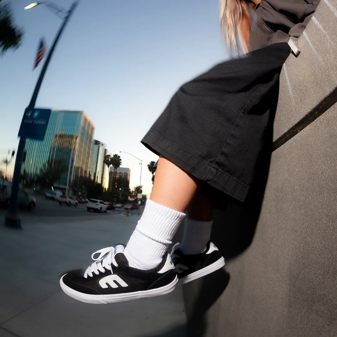 etnies-locut-vulc-scarpe-da-skate-black-white image 4