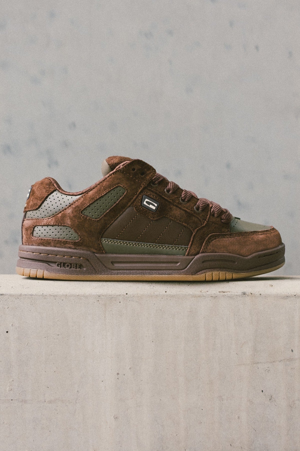 globe-tilt-prime-scarpe-da-skate-brown-olive-mullen image 8